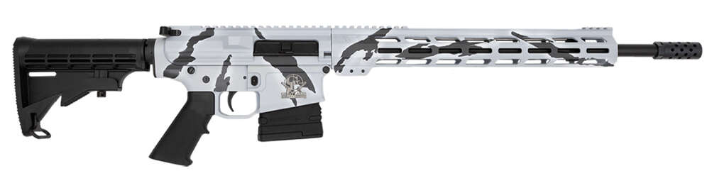 Rifles Long Guns Great Lakes Firearms ZPAP M85 308Win GLFA AR-10 308WIN 18 PURSUIT SNOW CAMO 10RD • Model: ZPAP M85